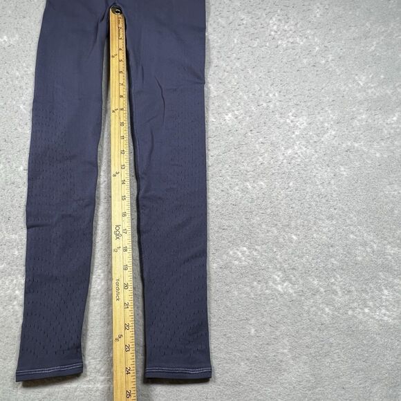 Lululemon Leggings Womens Size 6 Dazed Reveal Vortex Mesh Fabric Yoga Athleisure - Picture 7 of 11